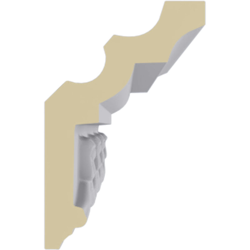 PCI Enterprises Versailles 4.25'' H x 96.13'' W x 2.5'' D Urethane